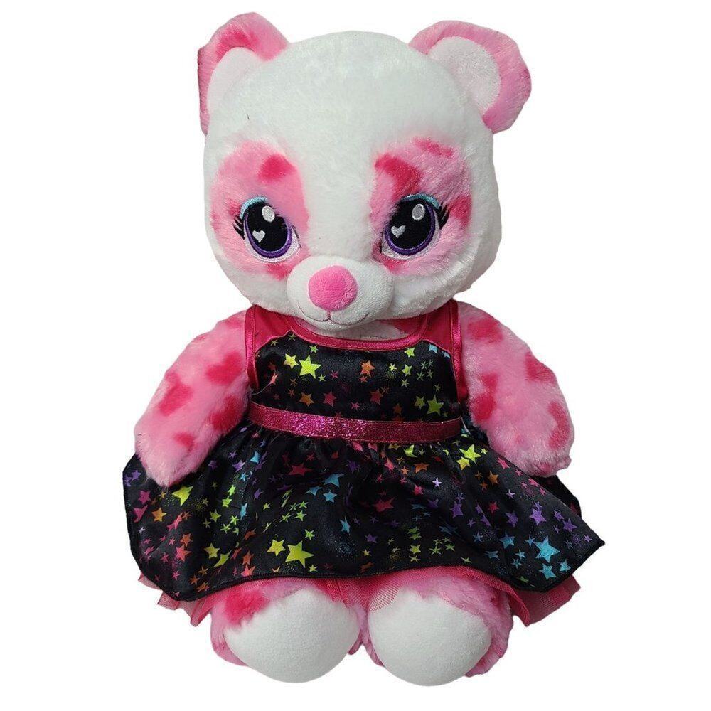 Build-A-Bear Children's Toys, 2016 Hearts Panda Bear Plush Stuffed Animal